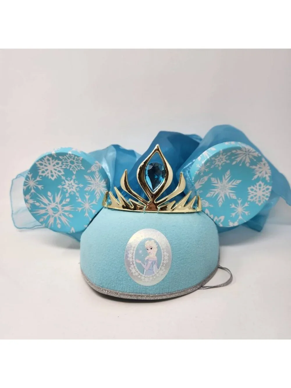 Disney World Elsa Ear Hat with Veil for Kids, Frozen
